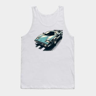 Lamborghini Countach Tank Top